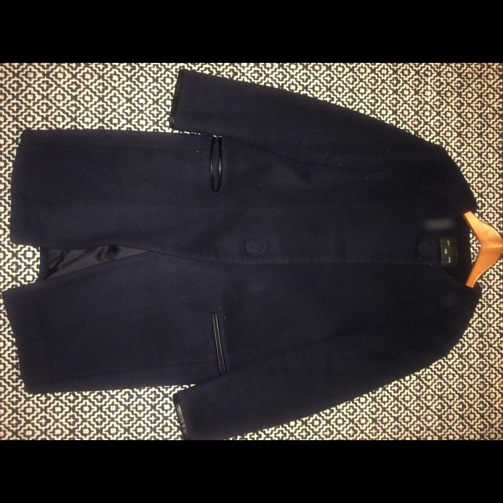 Club Monaco Gabita Coat in Navy